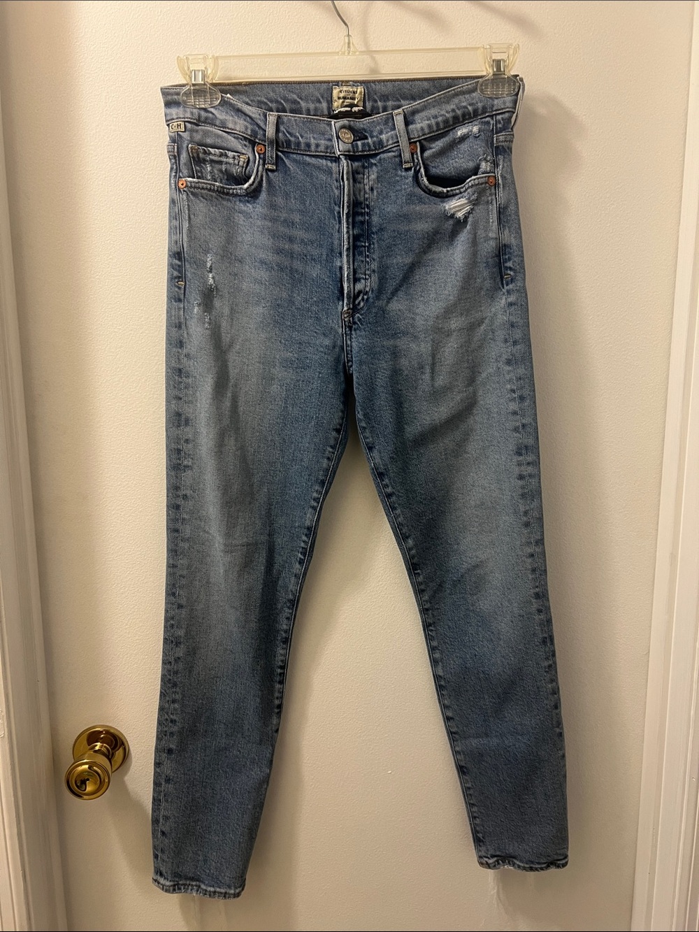 Citizens of humanity premium vintage Olivia high rise slim ankle jeans